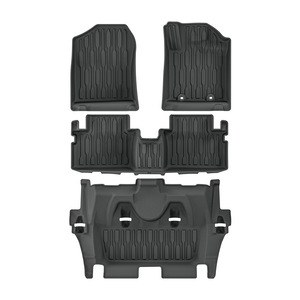 แผ่นรองพื้นรถยนต์ TPE 100% สำหรับรถยนต์<span class=keywords><strong>โต</strong></span><span class=keywords><strong>โย</strong></span><span class=keywords><strong>ต้า</strong></span> อแวนซ่า/เวโลซ ปี 2023 และไดฮัทสุ เซเนีย (พวงมาลัยขวา, รถอเนกประสงค์) - ออกแบบตามขนาด 3 มิติ เหมาะสำหรับรถยนต์ <span class=keywords><strong>7</strong></span> <span class=keywords><strong>ที่นั่ง</strong></span> - Product Image 5