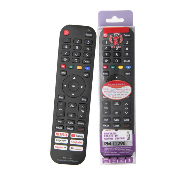 Wholesale RM-L1298 Remote Control TV Universal Infrared TV Remote Control for  All Brands TV Remote Control  Good price