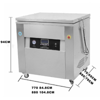 Machine d'emballage sous vide automatique DZ-770 pour thé au riz double face, machines d'emballage pour aliments