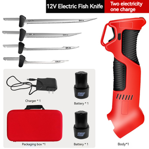 Factory Replacement Battery-Powered Meat Cleaver Bread <b>Knife</b> Lithium Cordless <b>Fish</b> Fillet YUD-001 Manual Bread Cutter Lemon and - Product Image 2