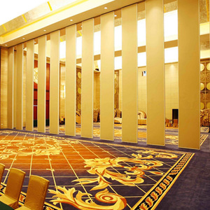 Tấm chống cháy di chuyển phân vùng tường hệ thống phòng tách âm thanh không khung có thể hoạt động gấp phân vùng tường - Product Image 4