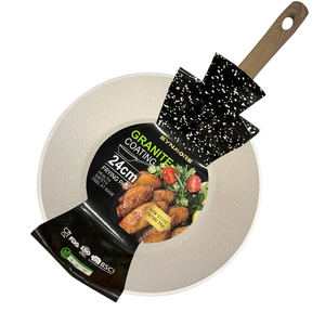 Sartenes Antiadherentes Blancas con Revestimiento Antiadherente, Sartenes para Omelette, Utensilios de <span class=keywords><strong>Cocina</strong></span> Saludables, Sartén para Chefs, Libre de PTFE y PFAS, Apta para Inducción - Product Image 5