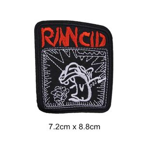 Punk Style Iron on Black Series Embroidery Rock Band Skull Moon Patch for Clothing Bag Jeans Decoration - Product Image 3
