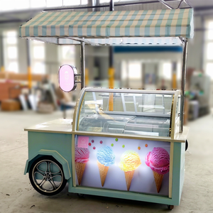 Nouvelle station d'accueil automatique personnalisée pour camions de restauration, chariots de vente pour restaurants, magasins d'alimentation, stands de fruits, crèmes glacées, barbecues et camions mobiles de légumes - Product Image 1