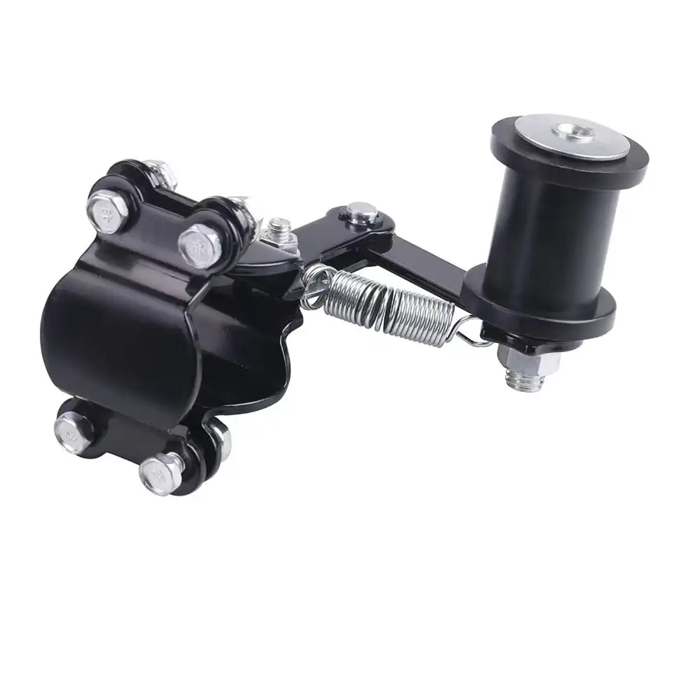 Universal Motorcycle link length modified Chain Tensioner adjuster on Roller Tools adjuster replacement for ATV Black