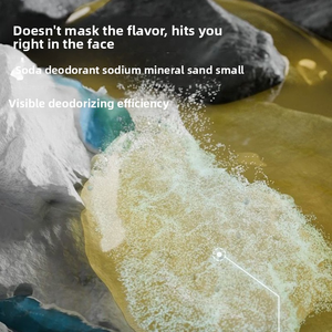 Litière pour chat en forme <span class=keywords><strong>de</strong></span> bande, naturelle, minérale, à forte absorption, au <span class=keywords><strong>bicarbonate</strong></span> <span class=keywords><strong>de</strong></span> <span class=keywords><strong>soude</strong></span>, désodorisante, écologique, <span class=keywords><strong>5</strong></span> <span class=keywords><strong>kg</strong></span>, blanche, sans poussière, agglomérante - Product Image 6