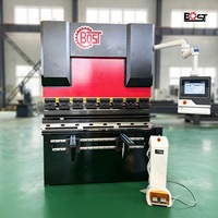 Prensa Plegadora CNC Estándar BOST CE 125T/3200, Máquina de Plegado de Chapa Metálica CNC de 4+1 Ejes, Prensa Plegadora Hidráulica CNC DA53T