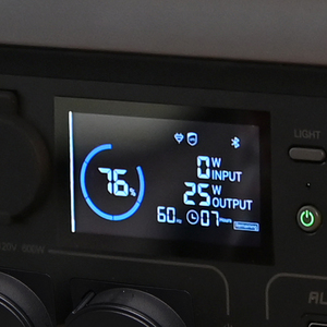 ALLPOWERS Batterie solaire de secours rechargeable Lifepo4 Générateur solaire d'urgence 600w Centrale électrique portable - Product Image 4