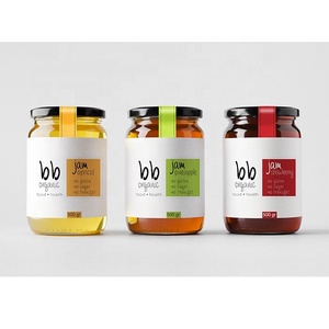 ฉลากขวดแยมเครื่องเทศ,กระดาษกาวในตัวแบบกำหนดเองกันน้ำพิมพ์โลโก้ - Product Image 1