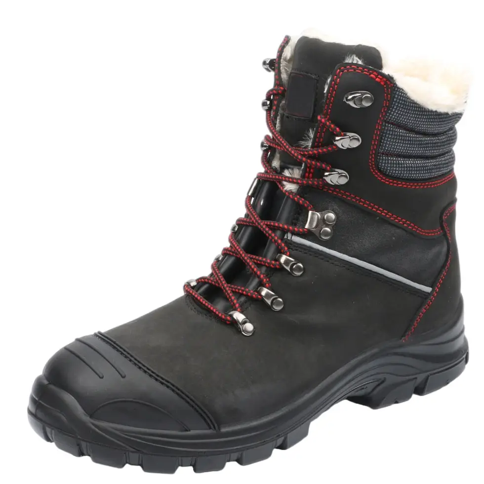 Botas de seguridad para hombre de invierno S3 de almacenamiento en frío de minería rebelde de alta calidad sepatu PRIA