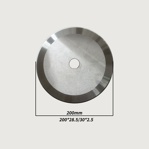 Lame circulaire en acier inoxydable de haute précision 250*28.5/30*2mm pour trancheuse à viande, pièces de machine de transformation alimentaire - Product Image 5