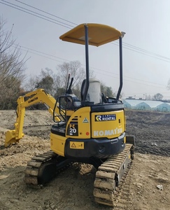 High Quality Second-Hand Komatsu Pc20 Excavator Low Working Hours Used 2ton Excavator Thumb Attachment Auger Attachment - Product Image 1