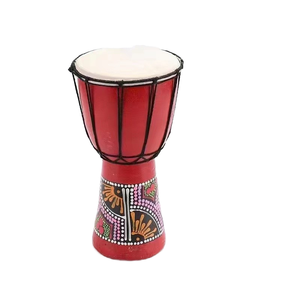 Tambourin en peau de chèvre ancienne de 8 et 12 pouces, cœur en bois de pêche, en bois massif, peau de chèvre, peau de mouton, bouleau, directement de l'usine indonésienne africaine - Product Image 1