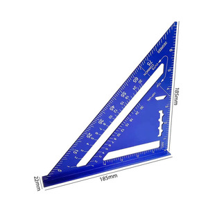7/12Inch Triangle Ruler Measurement <strong>Tools</strong> Aluminium Alloy Carpenter <strong>Tools</strong> Inch Angle Ruler Speed <strong>Square</strong> Woodworking <strong>Tools</strong> - Product Image 6
