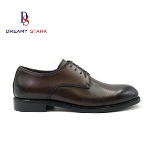 Chaussures classiques faites à la main de haute qualité, design bicolore, cuir véritable, confortables, légères, respirantes, à lacets, logo personnalisé, marque - Product Image 4