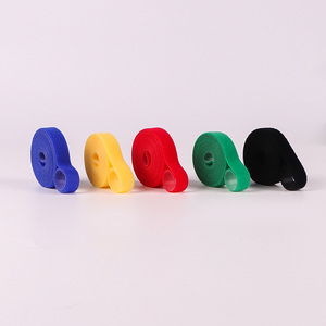 Bridas de nailon ecológicas de doble cara, impermeables, con gancho y bucle, para almacenamiento en el hogar, oficina o aula - Product Image 4