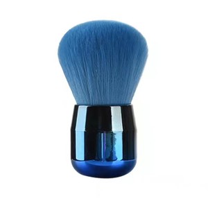 Brocha <span class=keywords><strong>de</strong></span> Maquillaje Kabuki Angular con Mango <span class=keywords><strong>de</strong></span> Plástico y Cerdas Sintéticas, Diseño <span class=keywords><strong>de</strong></span> Hongo, para Polvo Facial, Rubor y <span class=keywords><strong>Limpieza</strong></span> <span class=keywords><strong>de</strong></span> Uñas, con Logotipo Personalizado - Product Image 5