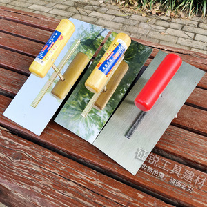 Truelle à plâtre en acier, acier à outils à haute teneur en carbone, résistante à l'usure, lame de 0,5 mm, légère, outils manuels pour la finition des murs en cloisons sèches et de la maçonnerie - Product Image 5