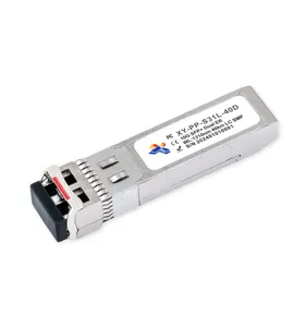 모든 주류 브랜드와 호환되는 10G 양면 40km 1310nm LC DDM 광 송수신기 SMF SFP + 모듈