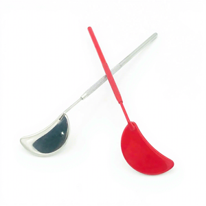 Eyelash Mirror Long Handle Solid Stainless Steel Portable Inspection Checking Eyelash Extension Heart Shape Makeup <b>Tools</b> - Product Image 4
