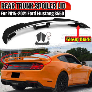 Aileron de coffre arrière style GT pour Ford Mustang S550 2015-2021, extension d'aileron de coffre arrière - Product Image 1