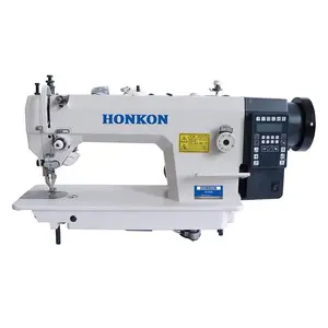 Hot Sale Compound Feed Lockstitch Sewing Machine 0-13mm Max. Sewing Thickness HK-0313-D3 Clothing Dpx17 20#-23# Honkon 1 Set