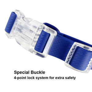 Eco amigable nuevo OEM suave impermeable único <span class=keywords><strong>Collar</strong></span> de perro ajustable de caucho de silicona de poliéster recubierto de PVC perro de lujo <span class=keywords><strong>Collar</strong></span> - Product Image 4