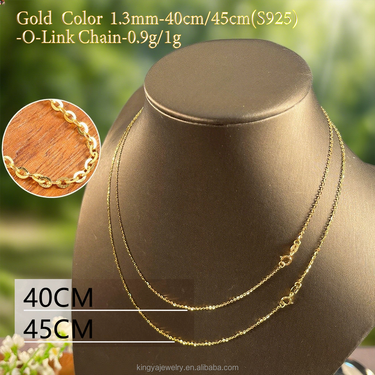 SC14-5-1,3mm(Catena O-Link in Argento Sterling 925)