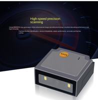 Lecteur de codes-barres fixe 2D Mindeo ES4650HD, capteur CIS, noir, garantie 1 an, lecture de codes QR, module USB