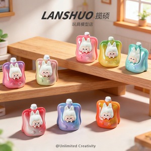 ชุดเครื่องประดับเรซิ่น Lanshuo DIY รูปกระต่ายเยลลี่ สำหรับตกแต่งเคสมือถือ รูปทรงสี่เหลี่ยมผืนผ้า งานฝีมือพลาสติก ชุดเครื่องประดับ ฤดูใบไม้ผลิ 2026 - Product Image 2