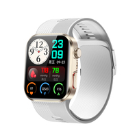 Reloj Inteligente Avanzado con Bomba de Aire, Presión Arterial, Informe de Salud Cardíaca con IA, Entrenamiento Respiratorio, Monitor de Frecuencia Cardíaca y Temperatura