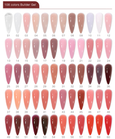 Bouteille de gel poly pour ongles 500 ml, marque privée, extension rapide, vernis gel français, vernis semi-permanent, gel de construction UV