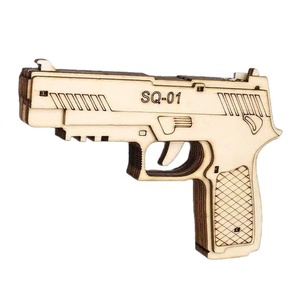 Modelo de <span class=keywords><strong>Pistola</strong></span> de Madera para Armar, Rompecabezas 3D, <span class=keywords><strong>Pistola</strong></span> <span class=keywords><strong>Mauser</strong></span>, Revólver, Lanzador de Bandas Elásticas, Juguete para Niños, Venta al Por Mayor - Product Image 2