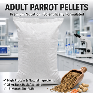 Aliment pour perroquets en vrac 10kg 20kg 25kg Mélange de graines pour oiseaux de qualité supérieure Alimentation quotidienne saine pour tous les perroquets Granulés extrudés Vente en gros usine - Product Image 3