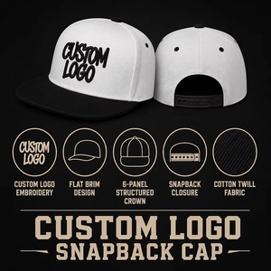 Gorra Snapback OEM ODM con Bordado de Diseño Audaz, Visera Plana, 6 Paneles, Algodón, Ajustable, MOQ Bajo, Barudan, DDP, Envío Rápido - Product Image 3