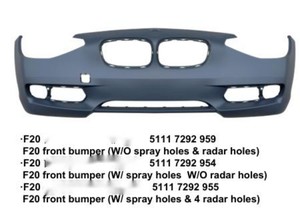 Parachoques Delantero Compatible con BMW F20, <span class=keywords><strong>F20M</strong></span>, L20LCI, 51117429711, 51118064587, 5111 7429 713, 5111 8053 807, 5111 7457 401 - Product Image 3