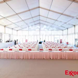 Langrun Dự Án Lớn 25x40 ngoài trời tổ chức sự kiện lều marquee Trắng PVC Bìa kinh doanh lớn Lều chapiteau để bán - Product Image 4