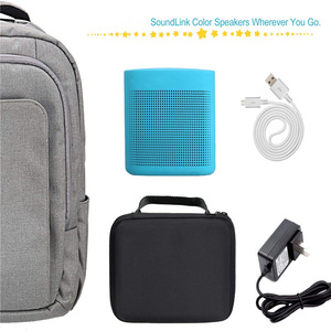 Étui de voyage pour haut-parleur stéréo Portable, <span class=keywords><strong>sacoche</strong></span> de transport rigide, haut-parleur sans fil, OEM, 1 unité - Product Image 4