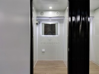 Conteneur mobile Toliet, conteneur personnalisé, camion-remorque, maison temporaire