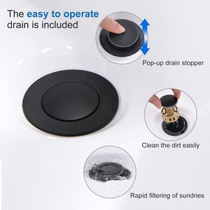 Grifo AOWE de Alta Calidad con Diseño Moderno, 2 Manijas, Montaje en Cubierta con Distancia entre Ejes de 4 Pulgadas, Sin Contacto, Cerámica, Aleación de Zinc Ennegrecida, Garantía de 5 Años - Product Image 4