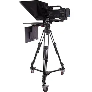 ราคาถูกสตูดิโอ Teleprompter 24 นิ้วกล้อง Teleprompter <span class=keywords><strong>Monitor</strong></span> พร้อมกระเป๋าพกพา <span class=keywords><strong>Desview</strong></span> Teleprompter - Product Image 4