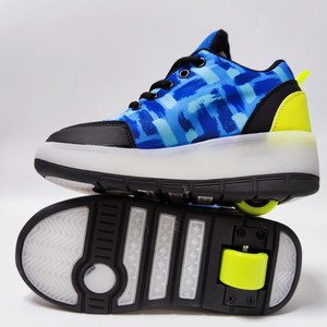 Chaussures à roulettes à une roue pour enfant, chaussures de vol, chaussures de Skate, tennis, nouveau Style - Product Image 5