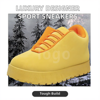 Chaussures de sport noires de luxe personnalisées de style rétro, semelle épaisse sportive, chaussures de skate augmentant la taille, baskets en mesh