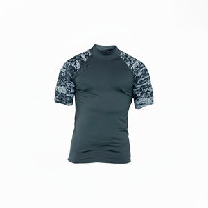 Camiseta de manga larga con Logo personalizado para mujer, chaleco estampado para deportes de Surf, protector contra sarpullido, UPF 50 + - Product Image 1