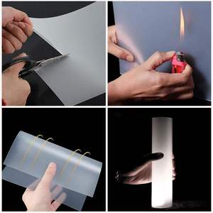 Lámina de PP Translúcida Esmerilada de 0.3mm a 2mm, Lámina de Plástico de Polipropileno Mate para Cajas de Embalaje y Carpetas de Papelería - Product Image 4
