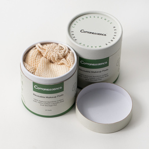 Certifié OEKO-TEX, personnalisable, <span class=keywords><strong>coton</strong></span> biologique lavable, <span class=keywords><strong>démaquillant</strong></span> pour le visage, tampons en <span class=keywords><strong>coton</strong></span> de bambou réutilisables - Product Image 3