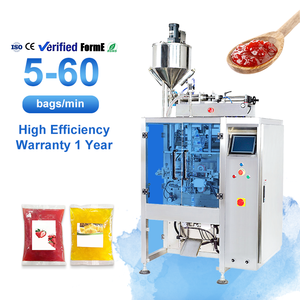 Máquina Empacadora Automática, Máquina Empacadora Vertical de Sobres, Máquina para Empacar Mermelada, Salsa de Tomate y Mantequilla de Maní - Product Image 1