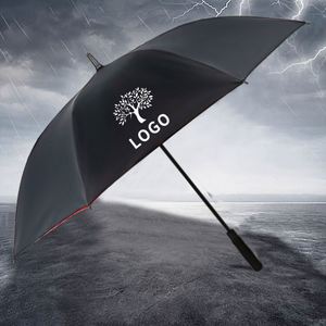 Paraguas de Golf Moderno de Lujo con Logotipo Personalizado, Totalmente Automático, de 3 Pliegues, con Mango de Plástico, Color Azul Cielo, Tela Pongee 190T, Impermeable - Product Image 5
