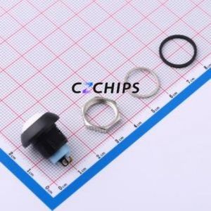 YTS8P012NL1WT00 Push Button Switch Through hole Component (THT) Switch ( Key/Cap Color: White )( Operating Force: 5.5N ) - Product Image 2