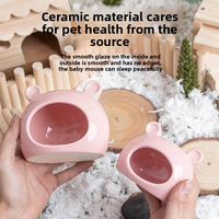 Igloo en céramique solide, abri de refugé rafraîchissant pour hamster, hérisson, petaur, koala, fournitures pour petits animaux de compagnie, vente en gros